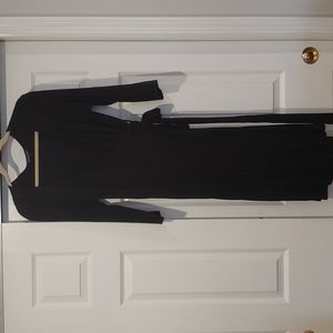 Black Maternity Dress